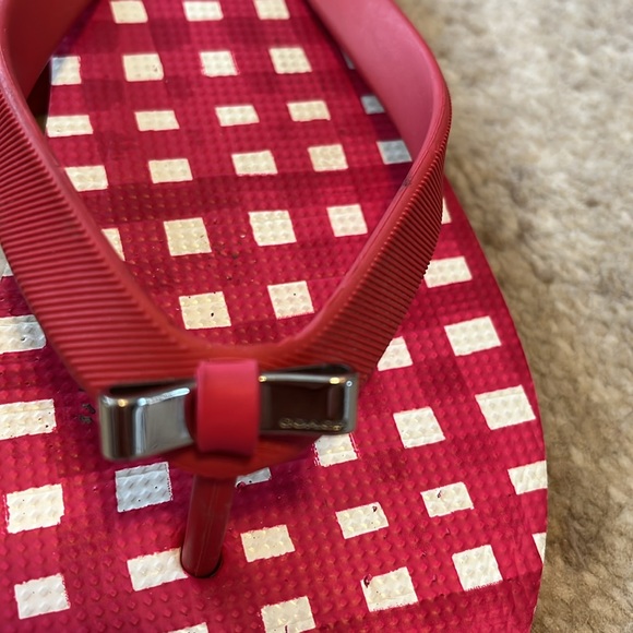COACH AMEL RUBBER FLIP FLOP IN SIZE 8 - Picture 3 of 5